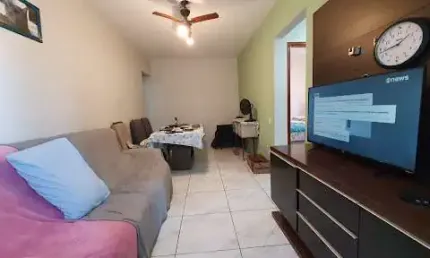 Apartamento com 2 dormitórios à venda, 79 m² por r$ 395.000,00 - boqueirão - santos/sp