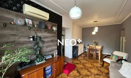 Apartamento 2 dormitórios, 1 Vaga - Encruzilhada - Santos/SP