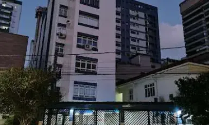 Kitnet com 1 dormitório à venda, 34 m² por r$ 310.000,00 - ponta da praia - santos/sp