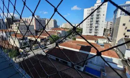 Apartamento com 2 dormitórios à venda, 83 m² por r$ 460.000,00 - embaré - santos/sp