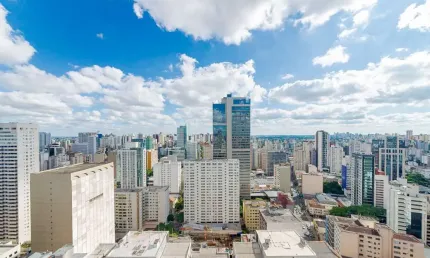 Apartamento com 2 quartos  para alugar, 59.10 m2 por r$2400.00  - centro - curitiba/pr