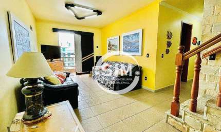Cobertura com 3 dormitórios à venda, 220 m² no Centro - Cabo Frio/RJ