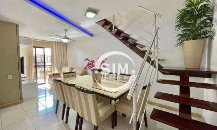 Cobertura com 3 dormitórios à venda, 220 m² por R$ 980.000,00 - Braga - Cabo Frio/RJ