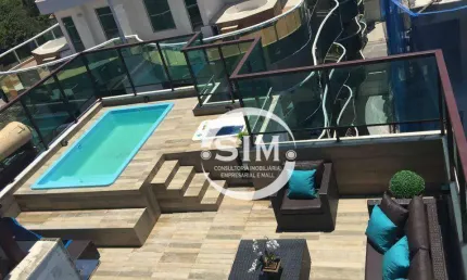 Cobertura com 5 dormitórios à venda, 305 m² na Vila Nova - Cabo Frio/RJ