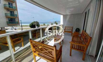 Apartamento com 3 dormitórios à venda, 140 m² por R$ 2.750.000,00 - Praia do Forte - Cabo Frio/RJ