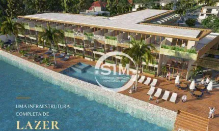 Apartamento com 1 dormitório à venda, 26 m² por R$ 400.000,00 - Passagem - Cabo Frio/RJ