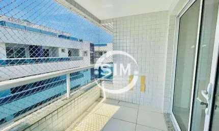 Apartamento com 2 dormitórios à venda, 93 m² por r$ 580.000,00 - braga - cabo frio/rj