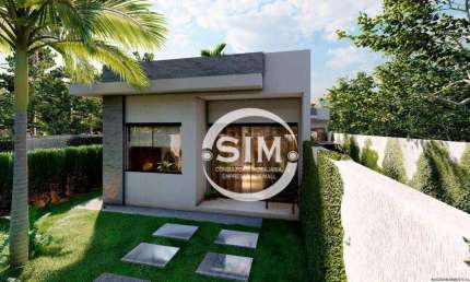 Casa com 2 dormitórios à venda, 57 m² por R$ 290.000,00 - Reserva Do Peró - Cabo Frio/RJ