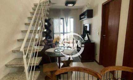Cobertura com 3 dormitórios à venda, 135 m² por R$ 770.000,00 - Braga - Cabo Frio/RJ