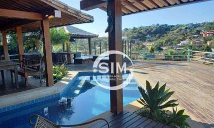 Casa com 6 dormitórios à venda, 301 m² no Loteamento Sitio do Campinho - Armação dos Búzios/RJ