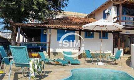 Pousada com 7 dormitórios à venda, 340 m² - Brava - Armação dos Búzios/RJ