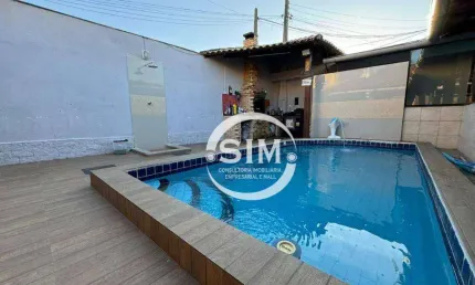 Casa, 300 m² - venda por R$ 880.000,00 ou aluguel por R$ 9.750,00/mês - Parque Burle - Cabo Frio/RJ