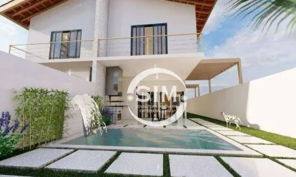 Casa com 4 dormitórios à venda, 155 m² por R$ 1.080.000,00 - Foguete - Cabo Frio/RJ