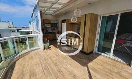Cobertura com 3 dormitórios à venda, 190 m² por R$ 1.200.000,00 - Centro - Cabo Frio/RJ