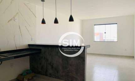 Apartamento com 2 dormitórios para alugar, 65 m² por R$ 2.900,00/mês - Novo Portinho - Cabo Frio/RJ