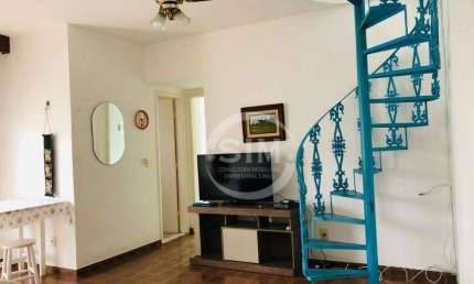 Cobertura com 2 dormitórios, 140 m² - venda por R$ 850.000,00 ou aluguel por R$ 3.800,00/mês - Passagem - Cabo Frio/RJ
