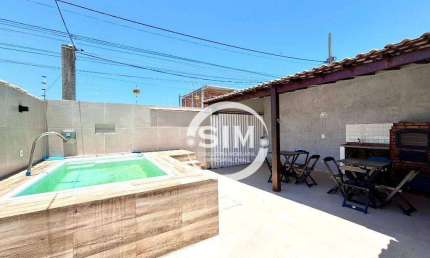Casa com 2 dormitórios à venda, 70 m² por R$ 325.000 - Guriri - Cabo Frio/RJ