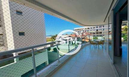 Apartamento com 3 dormitórios à venda, 143 m² por R$ 1.500.000,00 - Praia do Forte - Cabo Frio/RJ
