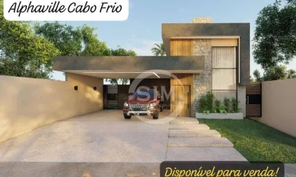 Casa com 4 dormitórios à venda, 160 m² por R$ 990.000 - Guriri - Cabo Frio/RJ
