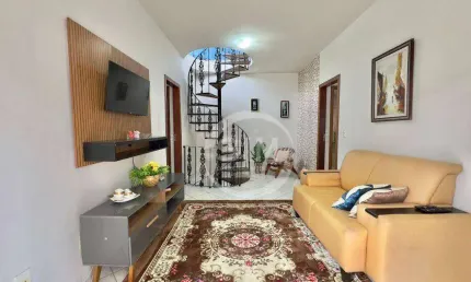 Cobertura com 4 dormitórios à venda, 176 m² por R$ 850.000,00 - Vila Nova - Cabo Frio/RJ