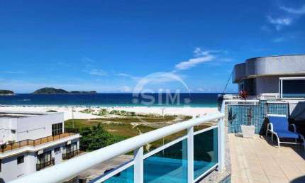 Cobertura com 4 dormitórios à venda, 250 m² por R$ 2.300.000,00 - Braga - Cabo Frio/RJ