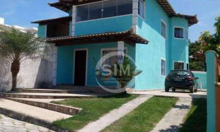 Casa com 3 dormitórios, 260 m² - venda por R$ 787.500,00 ou aluguel por R$ 4.367,00/mês - Ogiva - Cabo Frio/RJ
