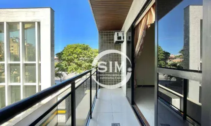 Apartamento com 1 dormitório para alugar, 42 m² por R$ 2.275,06/mês - Braga - Cabo Frio/RJ