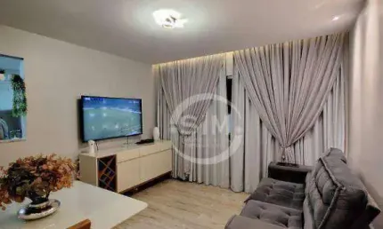 Apartamento com 3 dormitórios à venda, 68 m² por R$ 330.000 - Estação - São Pedro da Aldeia/RJ