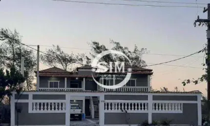 Casa com 9 dormitórios, 200 m² - venda por r$ 2.200.000,00 ou aluguel por r$ 10.550,00/mês - foguete - cabo frio/rj