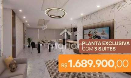 PLANTA EXCLUSIVA - Apartamento com 3 quartos, Centro - Penha