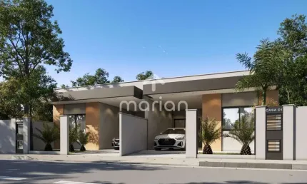 Casa geminada com 3 quartos, itacolomi - balneário piçarras