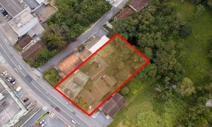 Terreno comercial à venda no velha, blumenau  por r$ 6.000.000