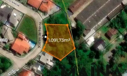 Terreno à venda na escola agrícola, blumenau  por r$ 1.045.000