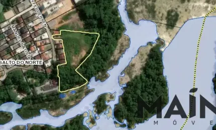 Terreno à venda no salto do norte, blumenau  por r$ 6.000.000