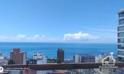 ATLANTIC OCEAN - QUARTO E SALA 30M² | NASCENTE | VISTA MAR
