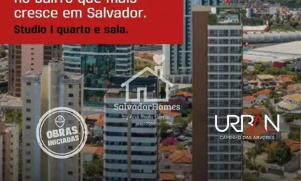 Apartamento com 1 quarto à venda na Alameda dos Umbuzeiros, Caminho das Árvores, Salvador