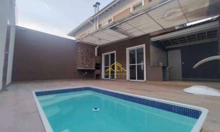 Casa com piscina privativa e quintal, 2 quartos à venda, 79 m² por R$ 455.000 - Tijuco Preto - Cotia/SP