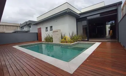 Casa térrea com piscina 3 suítes à venda, 274 m² por R$ 2.300.000 - Central Park Residence - Vargem Grande Paulista/SP