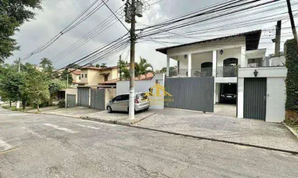 Casa com 5 quartos, sendo 5 suítes à venda, 432 m² por r$ 1.100.000 - horizontal park - cotia/sp