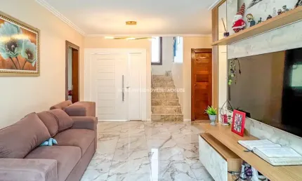 Linda casa  duplex de condominio, de alto padrão, para venda no recanto do vinhais