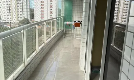 Apartamento com projetados, para locação ,no parque shalon com 3 qrts