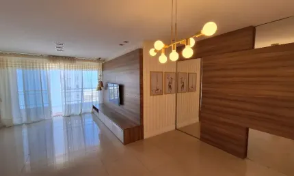 Apartamento na peninsula para locação ,com 3 suites ,vista mar