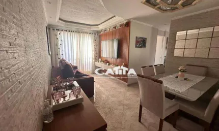 Apartamento no jardim santa terezinha 3 dormitórios sendo 1 suíte, 1 vaga, 55 m²