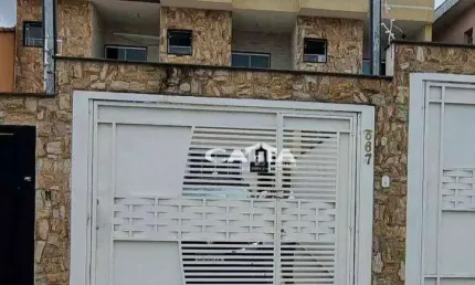 Sobrado 02 quartos e 02 vagas á venda na Vila Nhocuné