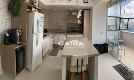Cobertura com 3 dormitórios à venda, 142 m² por R$ 1.650.000,00 - Tatuapé - São Paulo/SP