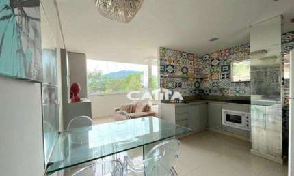 Apartamento com 1 dormitório à venda, 34 m² por R$ 210.000,00 - Pomeranos - Timbó/SC