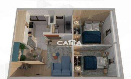Apartamento com 2 quartos à venda, 35 m² por R$ 219.900 - Itaquera - São Paulo/SP