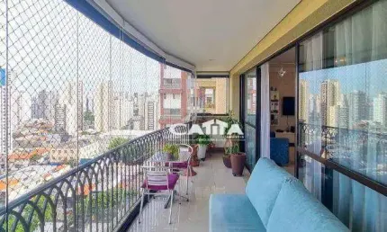 Apartamento com 4 dormitórios à venda, 195 m² por R$ 2.400.000,00 - Tatuapé - São Paulo/SP