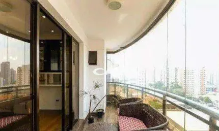 Apartamento com 3 dormitórios à venda, 168 m² por r$ 1.800.000,00 - jardim anália franco - são paulo/sp