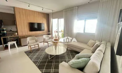 Apartamento com 3 quartos e 2 vagas à venda, 87 m² por R$ 1.300.000 - Tatuapé - São Paulo/SP